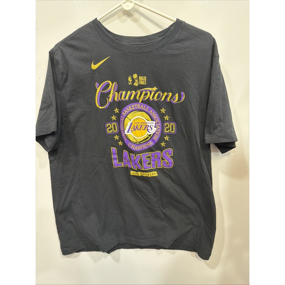 Los Angeles Lakers Nike 2020 NBA Finals‎ Champs Locker Room T-Shirt Men's xlarge